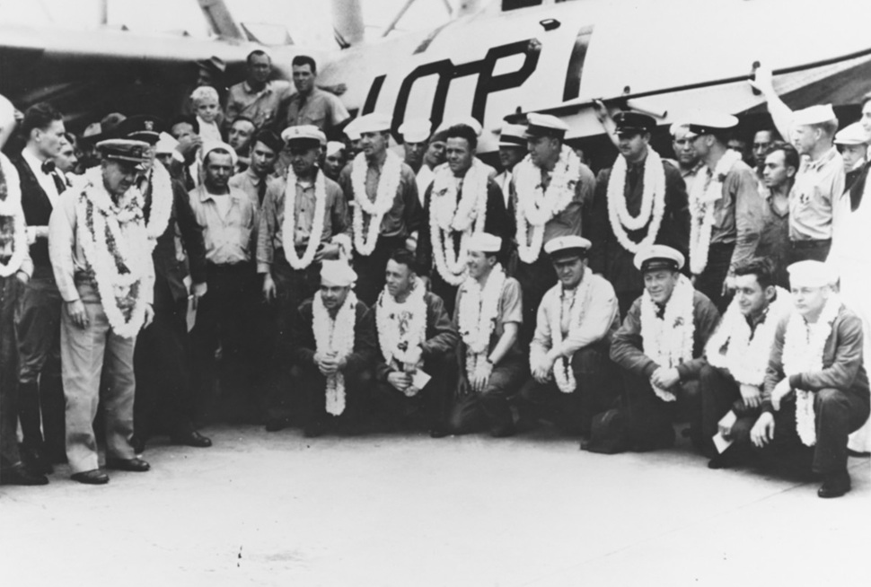 VP-10 at Ford Field, Pearl Harbor.